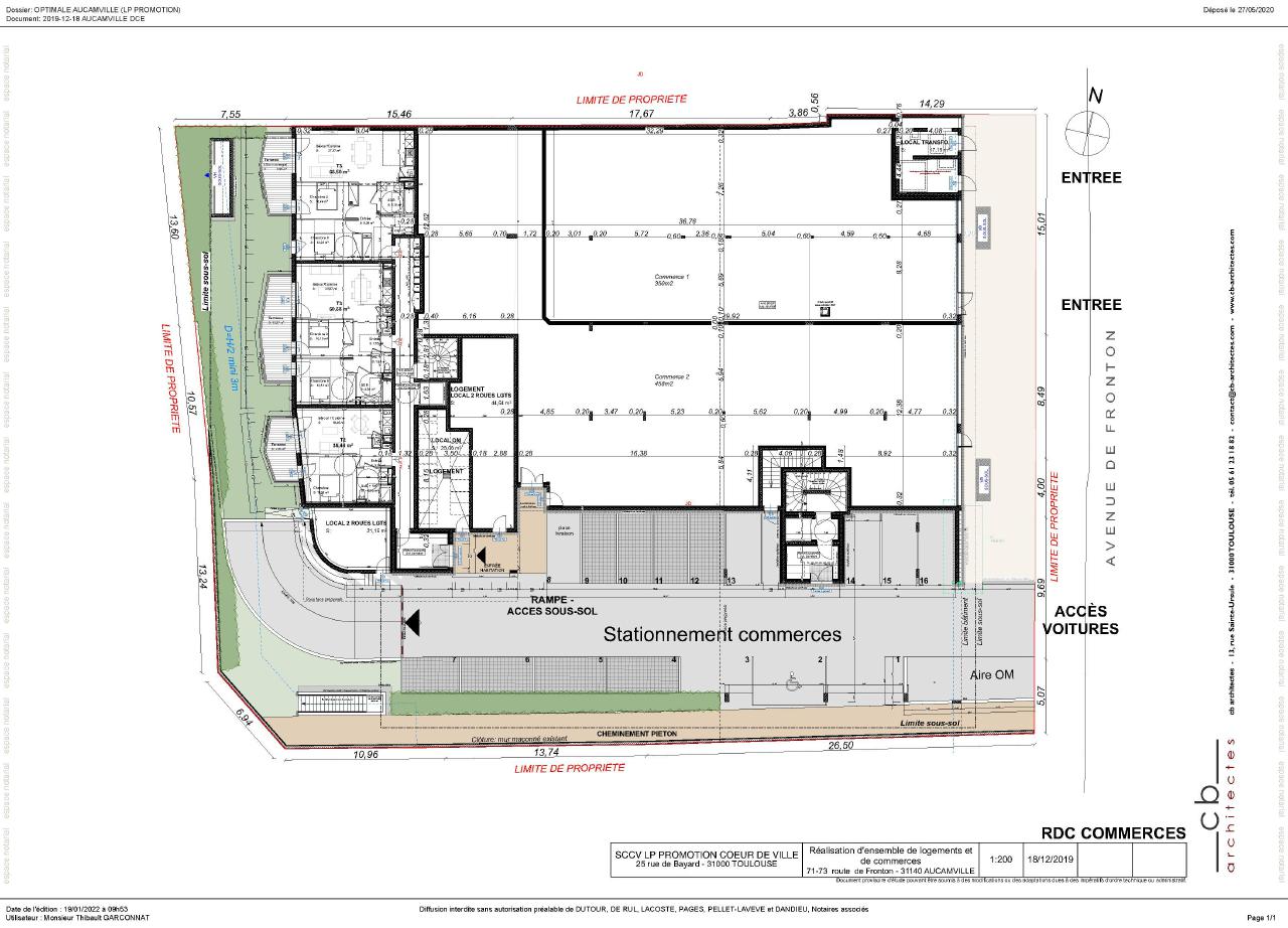 Commerce Aucamville 350m² Location commerce Aucamville Haute-Garonne OLCOM2204139 5